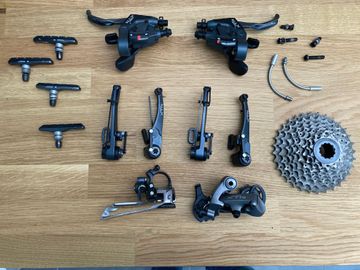 Used Shimano XTR M-950 Gruppe Groupset