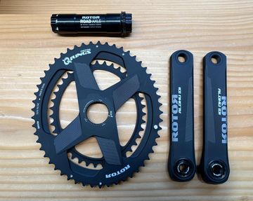 Rotor Aldhu 170mm Crankset 2024 Drivetrain & Pedals usato