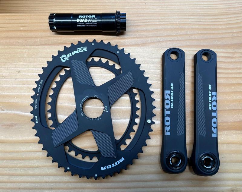 Used Rotor Aldhu 170mm Crankset 2024 Drivetrain & Pedals