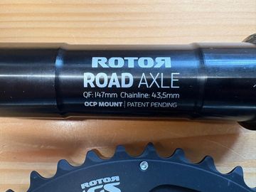 Używany Rotor Aldhu 170mm Crankset 2024 bike — zdjęcie 2 z 3