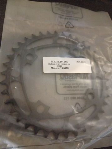 Sram X-sync II 38t Giro bulloni 104mm bike usato — immagine 5 di 6