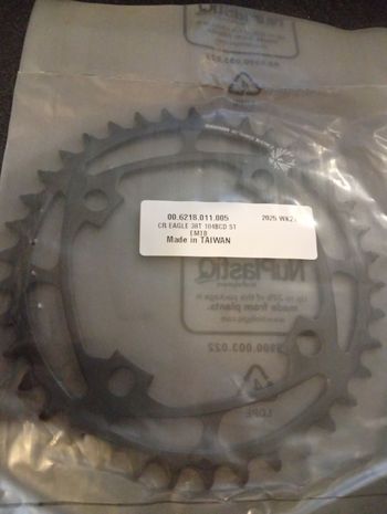 Sram, X-sync II 38t Giro bulloni 104mm