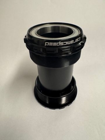 Brugt Ceramicspeed T47 BBRIGHT ALPHA with Spacers Drivetrain & Pedals