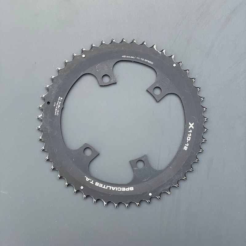 Used Shimano Specialites TA voorblad X110 2025 Drivetrain & Pedals