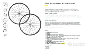 Used Prime Attaquer Disc V2 bike