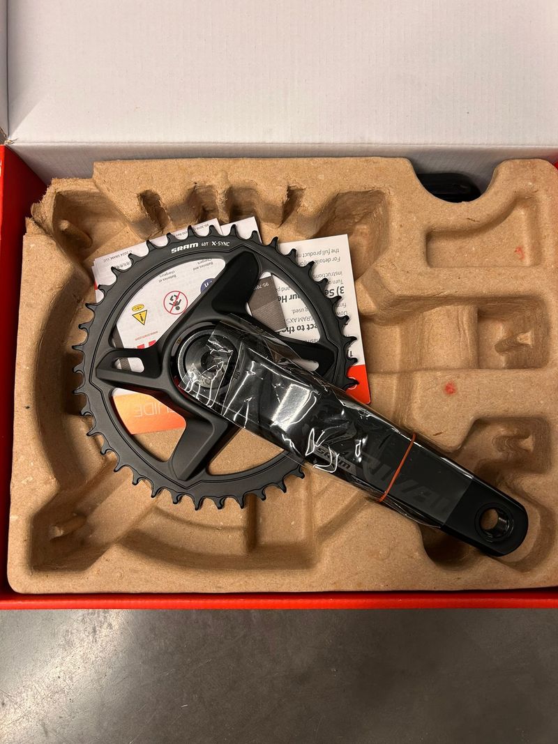 Brugt Sram Rival AXS 40T Crankset 172, 5 mm 2025 Drivetrain & Pedals