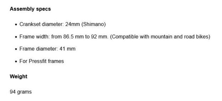 Used Bikone DC TECH BB86/92-PF41 Acciaio Shimano bike — image 3 of 4