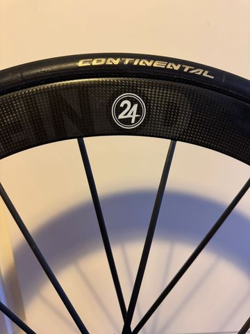 Lightweight Meilenstein Carbon 50mm Tubular Wheelset 2021 bike d'occasion — image 15 sur 19