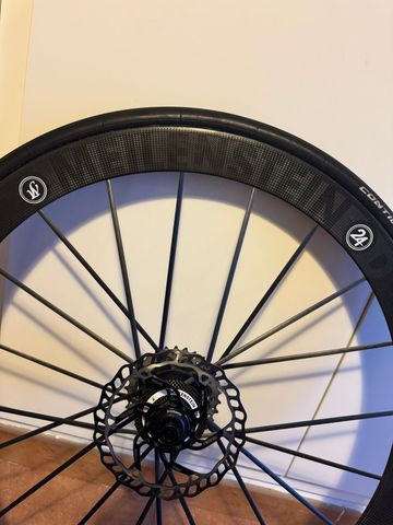 Lightweight Meilenstein Carbon 50mm Tubular Wheelset 2021 bike d'occasion — image 12 sur 19