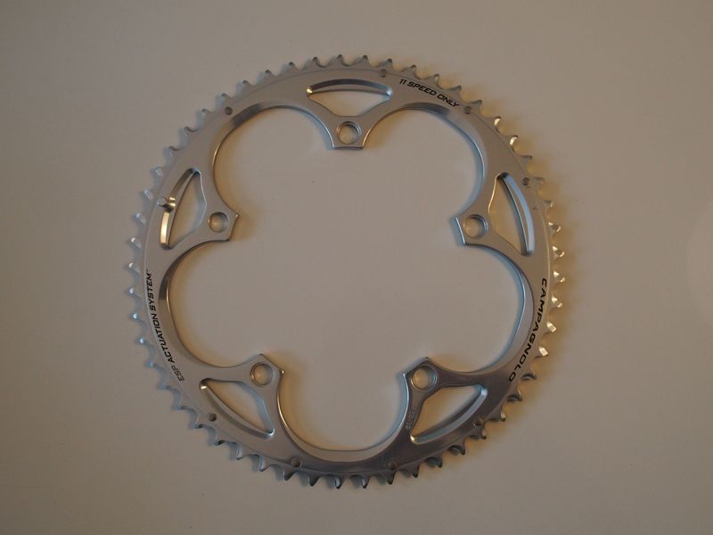 Used Campagnolo Athena 11fach Kettenblatt 53 Z - 135 Lochabstand 2010 Drivetrain & Pedals
