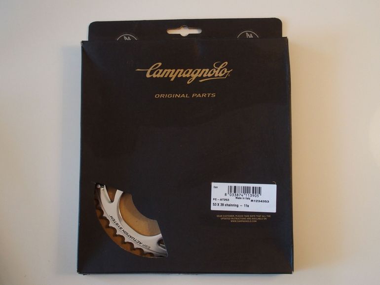 Used Campagnolo Athena 11fach Kettenblatt 53 Z - 135 Lochabstand 2010 bike — image 3 of 4