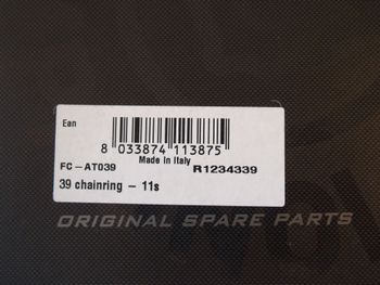Used Campagnolo Athena 11fach Kettenblatt 39 Z - 135 Lochabstand 2010 bike — image 4 of 4