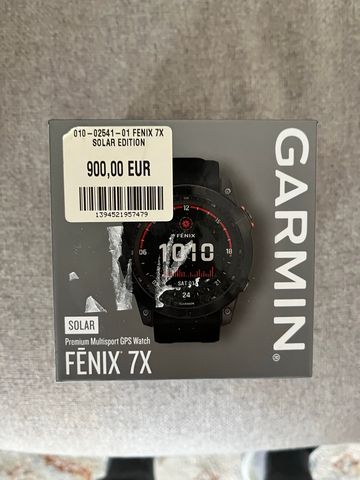 Tweedehands Garmin fēnix 7X Solar GPS Watch bike — afbeelding 2 van 4