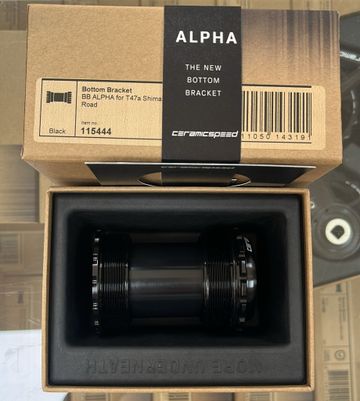 Brugt Ceramicspeed Alpha T47A Shimano Drivetrain & Pedals