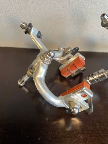 Dia Compe Gran Compe Vintage Road Brake Calipers Set Japan 70- 80s bike usato — immagine 8 di 17