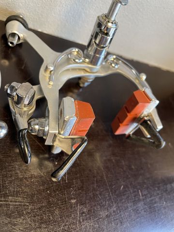 Dia Compe Gran Compe Vintage Road Brake Calipers Set Japan 70- 80s bike usato — immagine 15 di 17