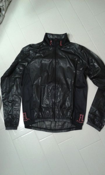 Used made in italy Giacca Ciclismo Flandres Love Antivento Antiacqua Uomo XL Cycling Clothing