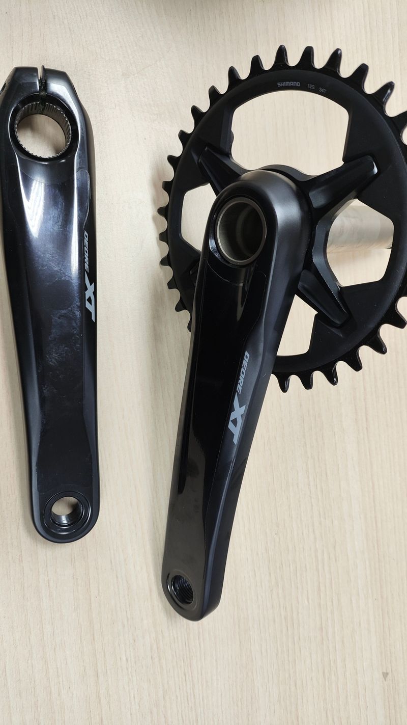 Brugt Shimano Deore XT M8100 1x12v 34d 175mm 2026 Drivetrain & Pedals