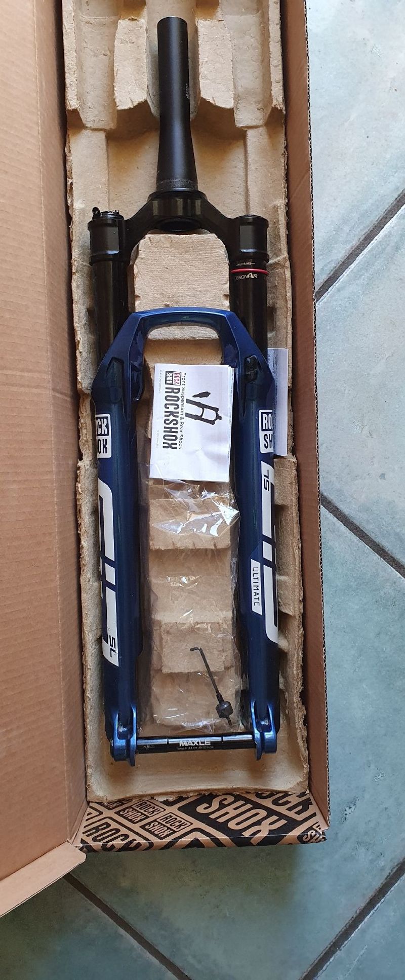 Used 2025 SID SL Ultimate 3 P 100mm Fork Fork
