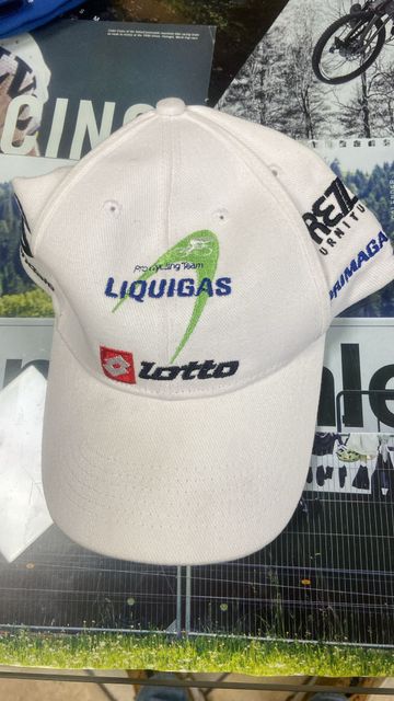 Gebrauchtes Liquigas Cappellino con visiera Cycling Clothing