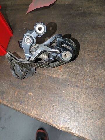 Brugt Shimano XTR RD-M972 SGS Rear Derailleur Drivetrain & Pedals