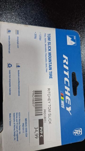 Brugt Ritchey Tom Slick wcs 650bX28 (27.5x1.1) Preto 2026 bike — billede 4 af 5