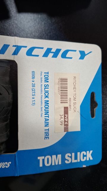 Brugt Ritchey Tom Slick wcs 650bX28 (27.5x1.1) Preto 2026 bike — billede 2 af 5