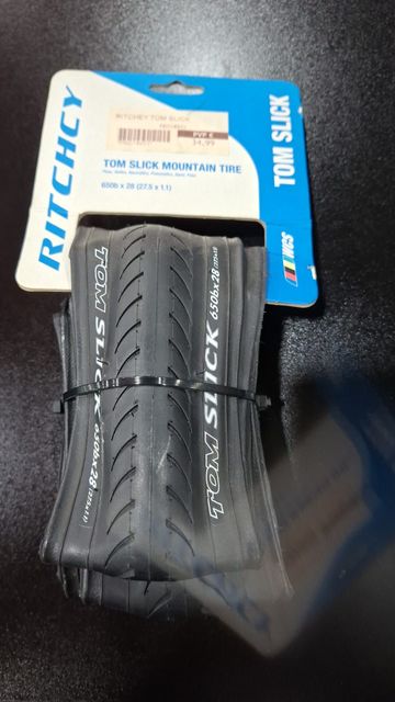 Used Ritchey Tom Slick wcs 650bX28 (27.5x1.1) Preto 2026 Tyres & Tubes