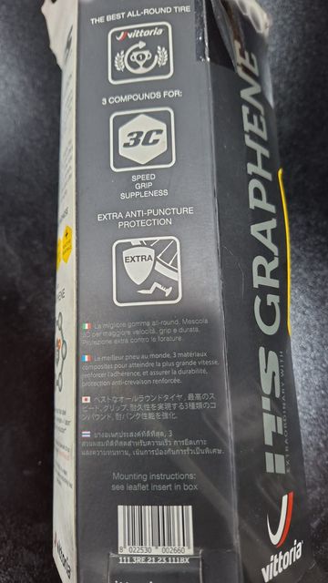 Tweedehands Vittoria Rubino 650X23c Preto 2026 bike — afbeelding 3 van 6