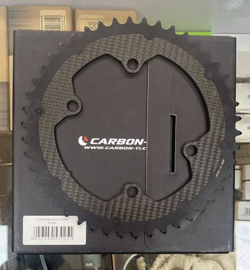 Brugt Carbon-Ti X-CarboRing 46T 2X Drivetrain & Pedals