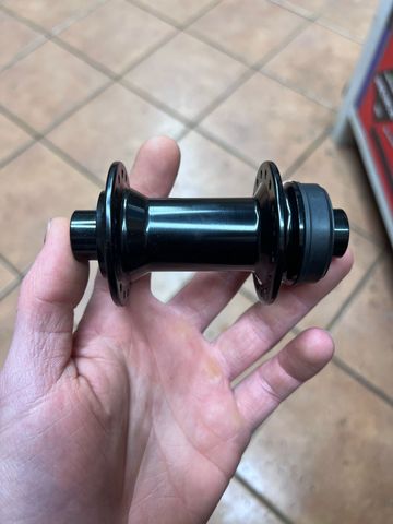 Merida Black hub from bike Wheels de segunda mano