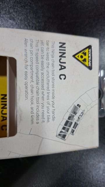 Brugt Topeak Ninja C Descravador de Corrente 6 Funçoes 2026 bike — billede 2 af 6