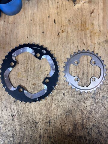 Gebrauchtes Shimano FC-M785 Chainrings set Drivetrain & Pedals