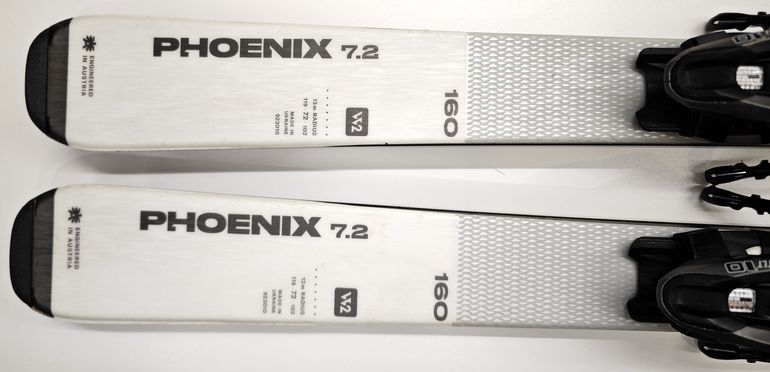 Used Blizzard Phoenix 7.2 W 160 cm + Marker TLT 10 GW 2024 bike — image 4 of 12