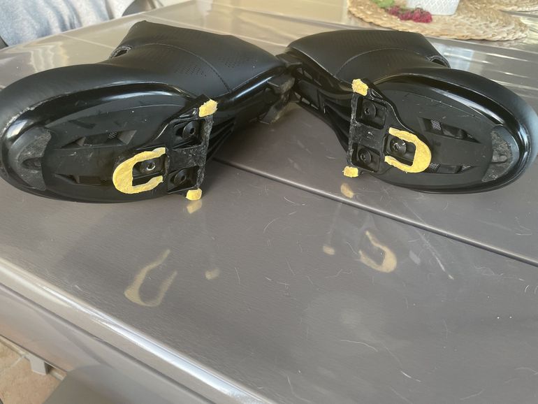 Used TFNYCT Shoes with Shimano SPD-SL Cleats bike — image 5 of 5