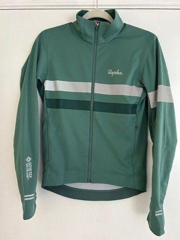 Used Rapha Men's Brevet LS Jersey (Grey Blue/Mushroom) 2024 Cycling Clothing