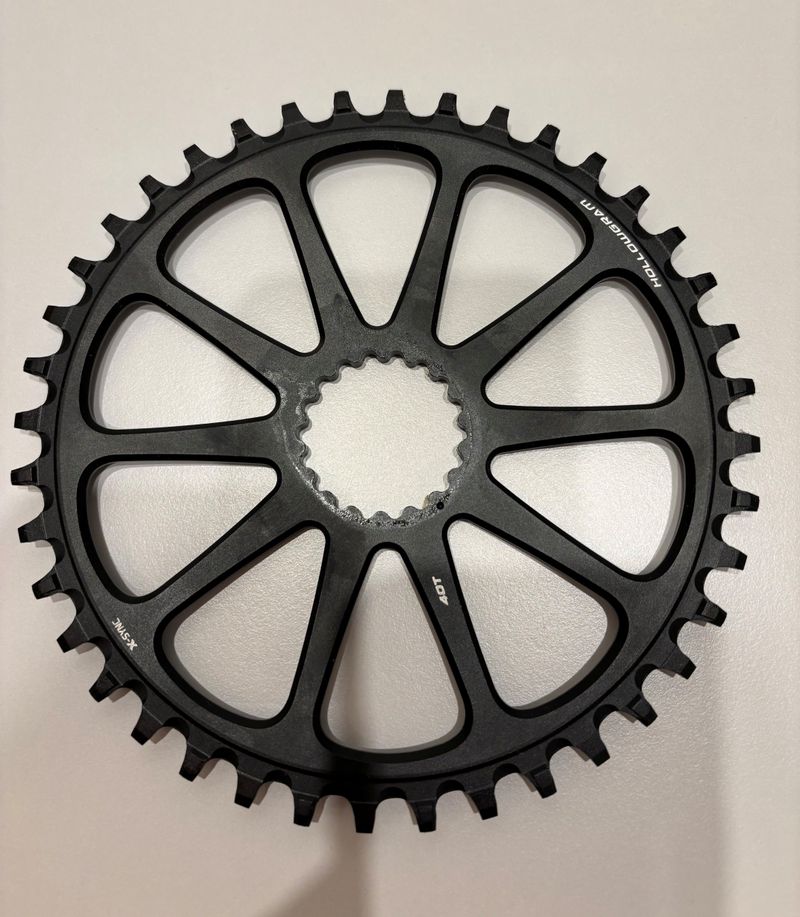Used Cannondale OPI SpideRing X-Sync 10-Arm 40T Chainring Drivetrain & Pedals