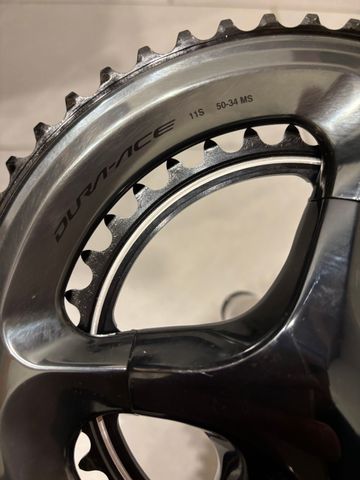 Used Shimano Dura-Ace FC-R9100 50/34 11s 175 mm bike — image 6 of 6