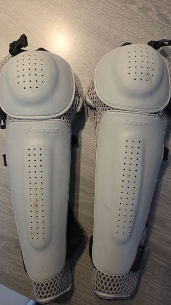 Used Dainese Pro Air Knee and Shin Guards bike