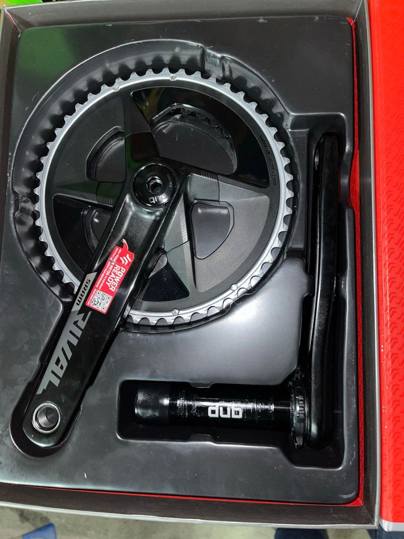 Używany Sram Rival Crankset 48/35 Drivetrain & Pedals