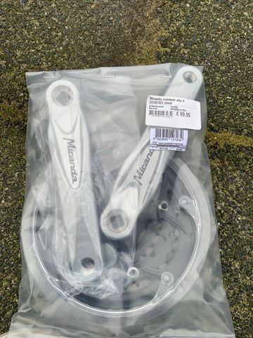 Miranda Delta Infinium Crankset Drivetrain & Pedals usato