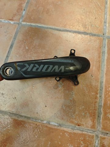 Použité 2018 S-Works Power Cranks Dual-Sided 172.5mm 52/36 bike — obrázek 2 z 5