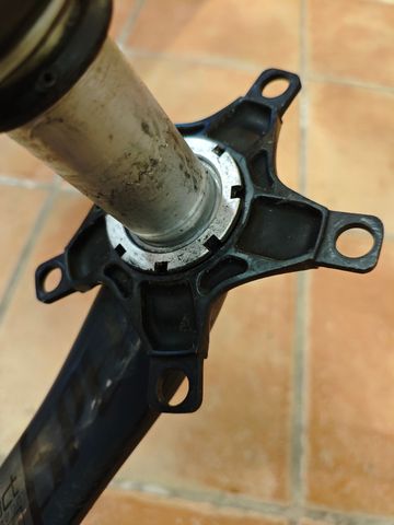 Použité 2018 S-Works Power Cranks Dual-Sided 172.5mm 52/36 bike — obrázek 3 z 5