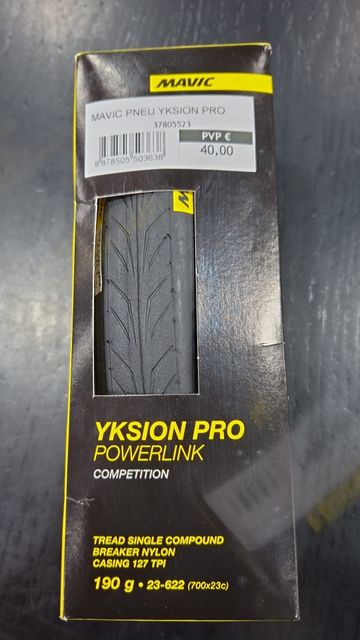 Używany Mavic Pneu de estrada YKSION PRO Powerlink 700x23c 2026 Tyres & Tubes