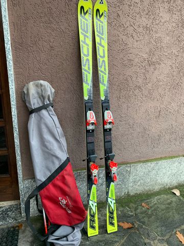 Käytetty Fischer World Cup GS Skis 174cm Skiing & Skitouring