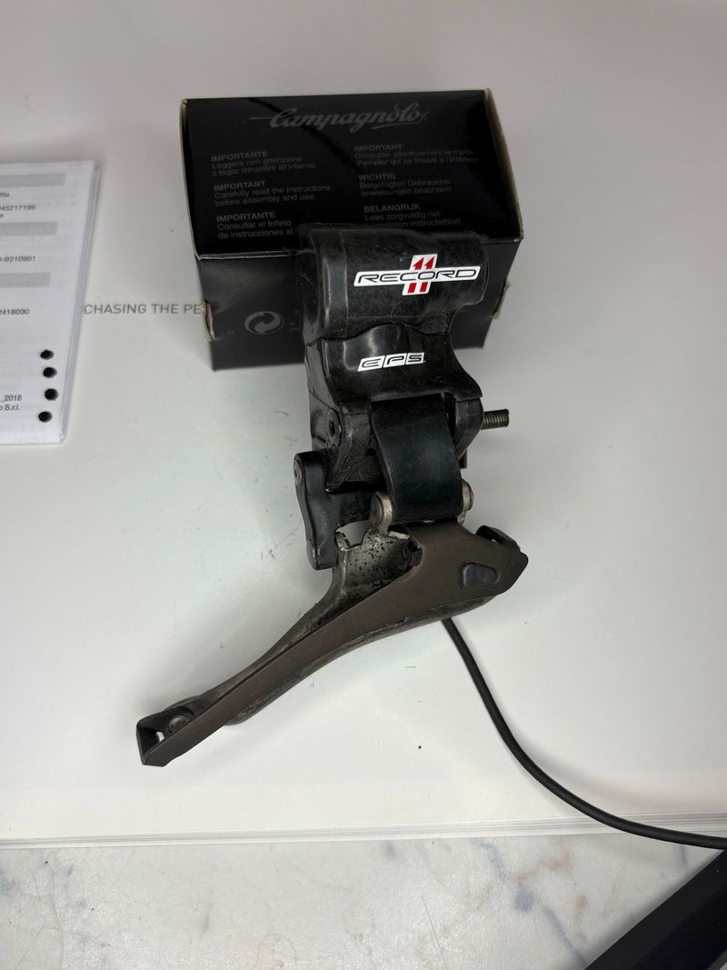 Tweedehands Campagnolo Record 11 EPS Rear Derailleur Drivetrain & Pedals
