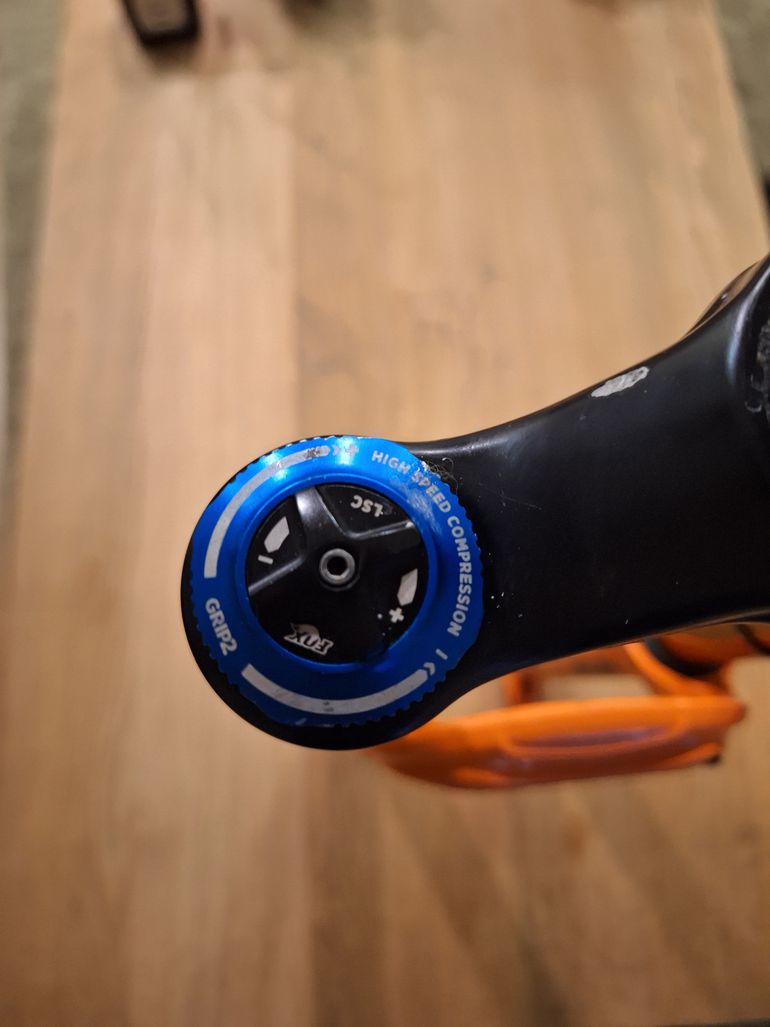 Brugt Fox Factory Kashima 36 Float 29 170 2021 bike — billede 6 af 6