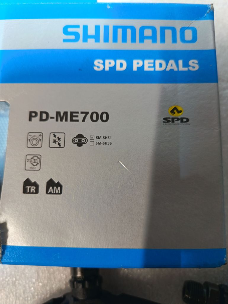 Used Shimano ME700 Pedals 2025 bike — image 2 of 3