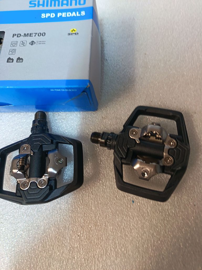 Used Shimano ME700 Pedals 2025 bike — image 1 of 3