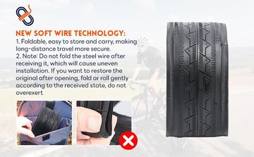 Tweedehands YunSCM Pack 2 Neumáticos Carretera 700x28C 2026 bike — afbeelding 6 van 8